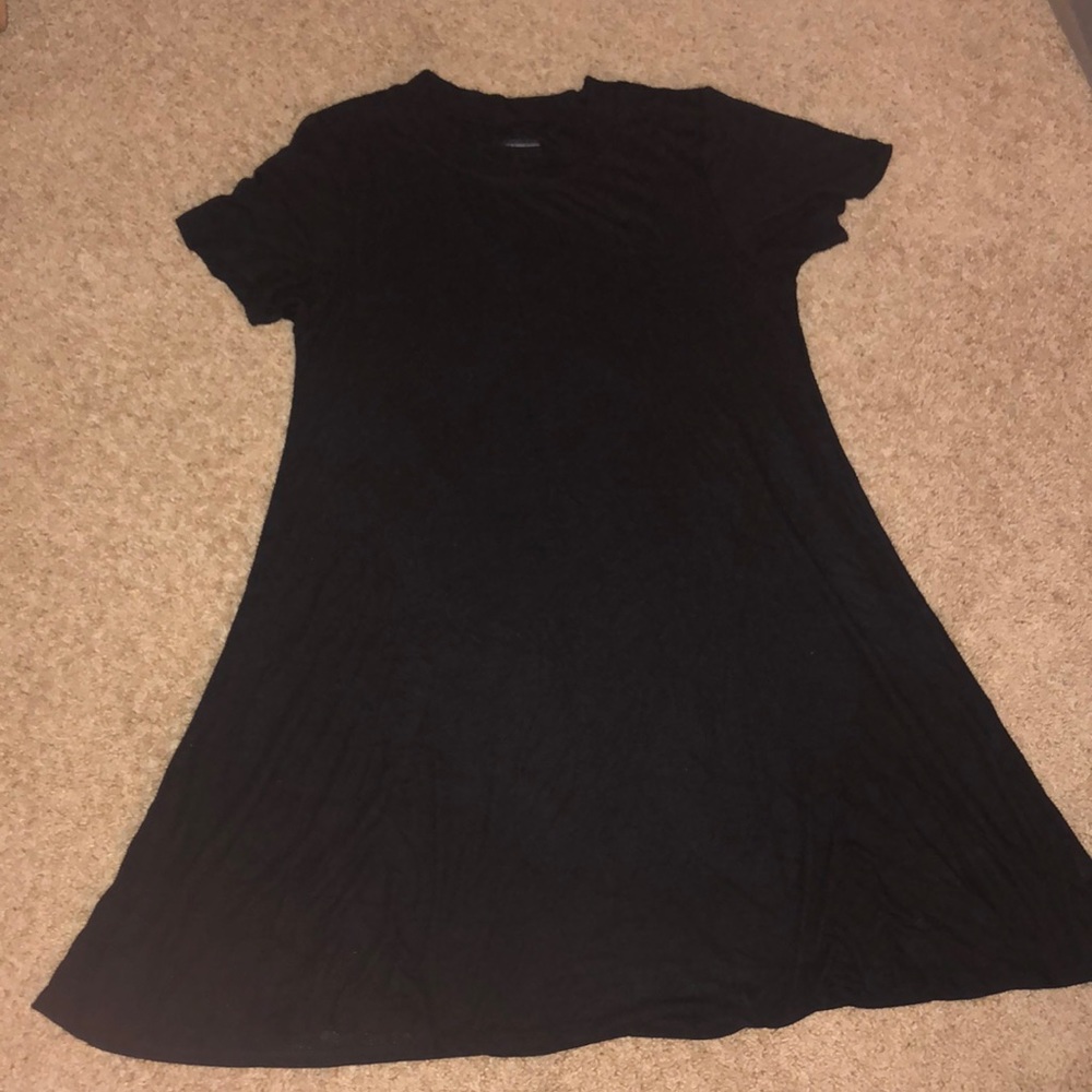 Black swing dress